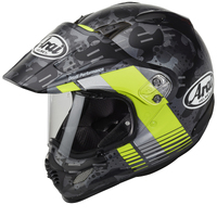 Arai XD-4 Cover Matte Black Yellow Helmet