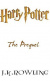 Cover Harry Potter : the Prequel