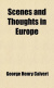 Cover Scenes And Thoughts in Europe
