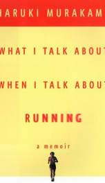 Cover What I Talk About When I Talk About Running